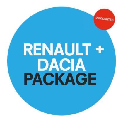 Key Programming Bundle for Renault and Dacia Vehicles